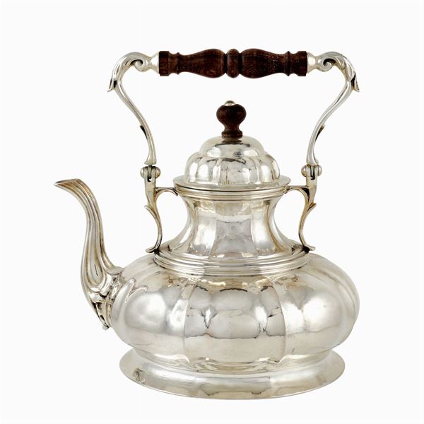 A silver teapot  (Italy, 20th century)  - Auction  FINE JEWELS - Colasanti Casa d'Aste