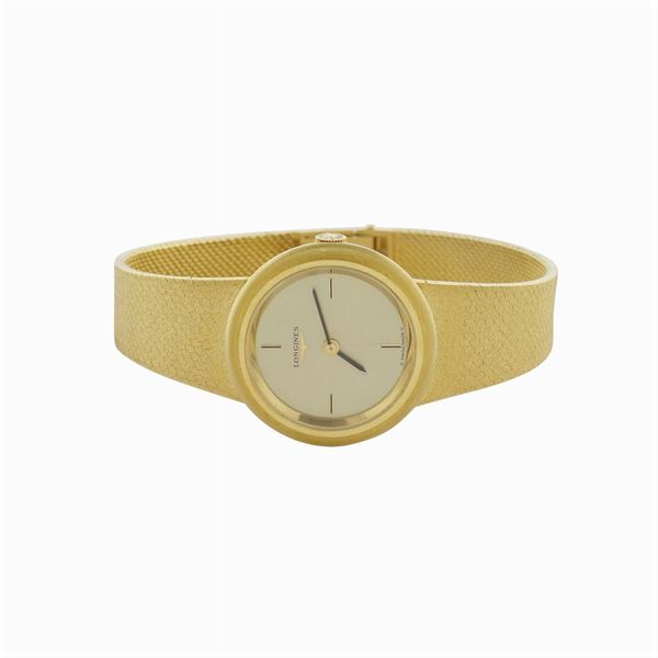 Longines a 18kt gold lady watch 1960s Auction FINE JEWELS