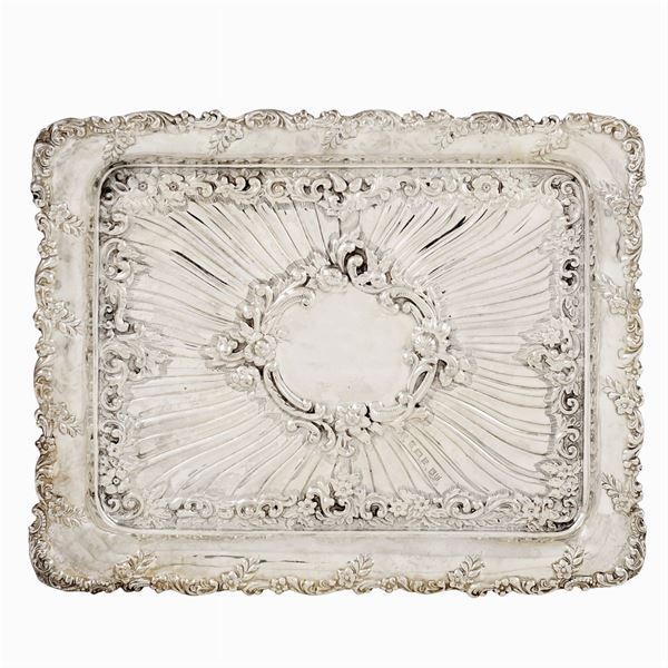 Vassoio portaposta in argento