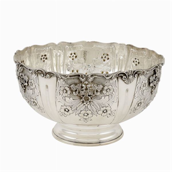 Centrotavola bowl in argento