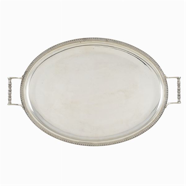 A silver tray  (Italy, 20th century)  - Auction  FINE JEWELS - Colasanti Casa d'Aste