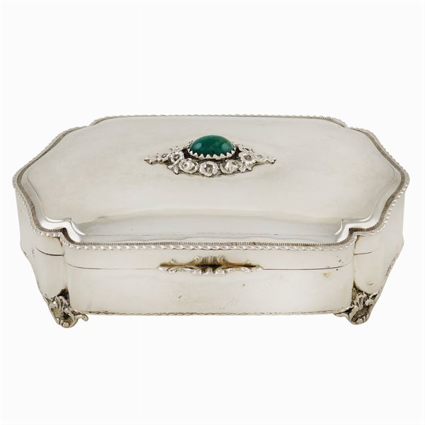 A silver box  (Italy, 20th century)  - Auction  FINE JEWELS - Colasanti Casa d'Aste
