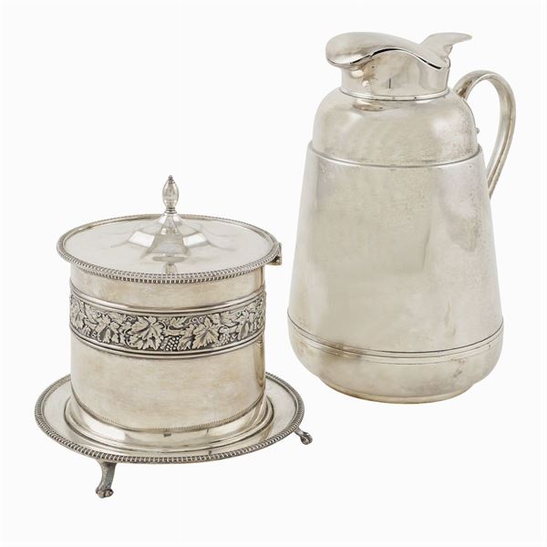 A silverplate lot (2)  (20th century)  - Auction  FINE JEWELS - Colasanti Casa d'Aste