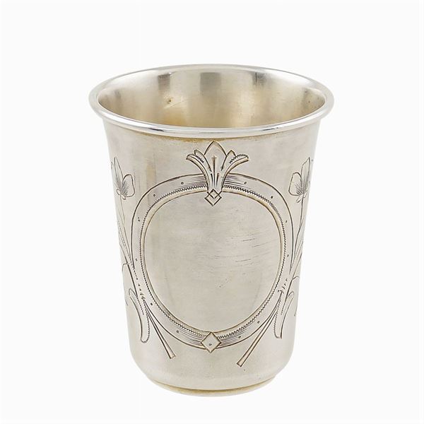 A silver vodka glass  (Moscow, 1896 - 1908)  - Auction  FINE JEWELS - Colasanti Casa d'Aste