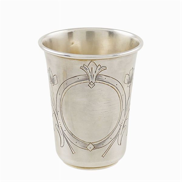 Bicchierino da vodka in argento