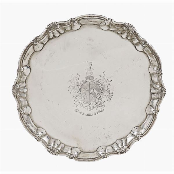 Salver in argento
