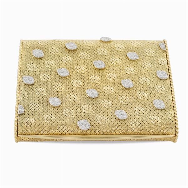 Van Cleef & Arpels, trousse in oro giallo 18kt