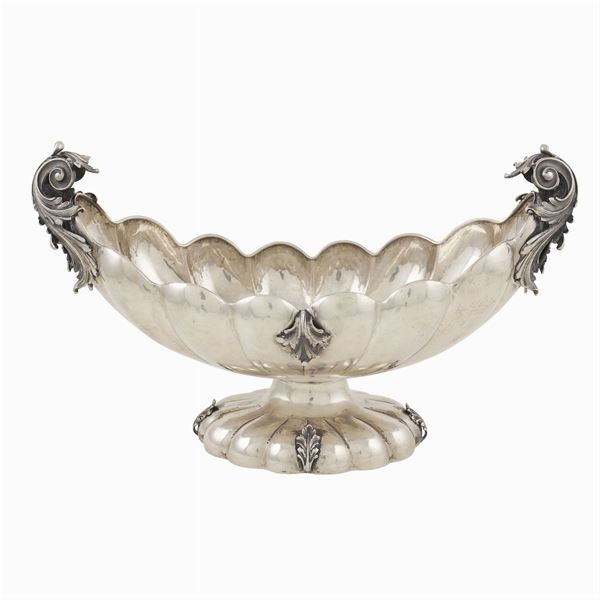 Centrotavola in argento  (metà XX Sec.)  - Asta GIOIELLI E OROLOGI  - Colasanti Casa d'Aste
