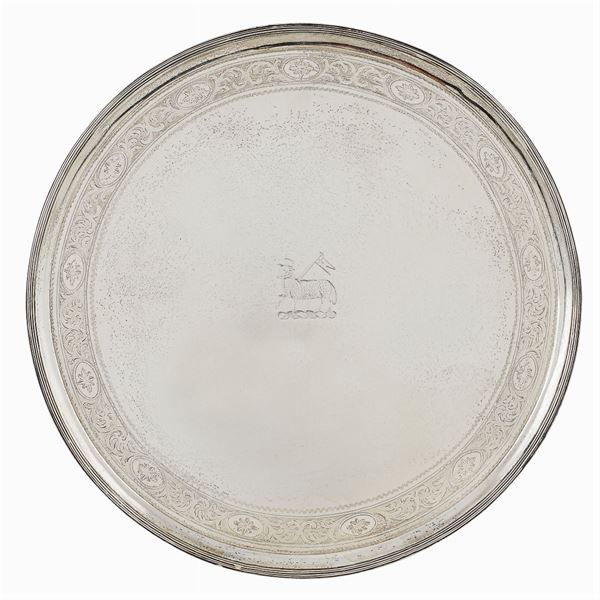 Salver in argento