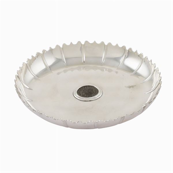 Bulgari, a silver basket