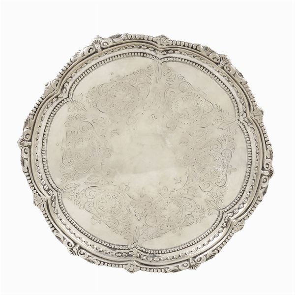 Salver in argento