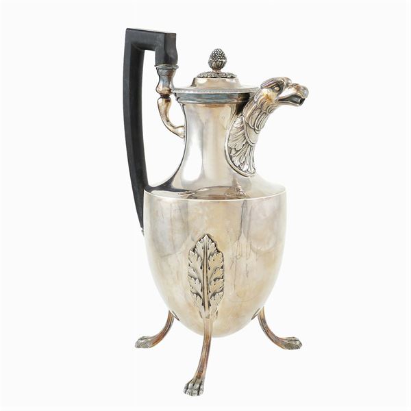 Caffettiera in argento