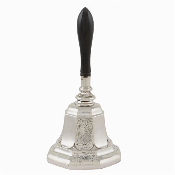 Campanello in argento  (Olanda, 1851)  - Asta GIOIELLI E OROLOGI  - Colasanti Casa d'Aste
