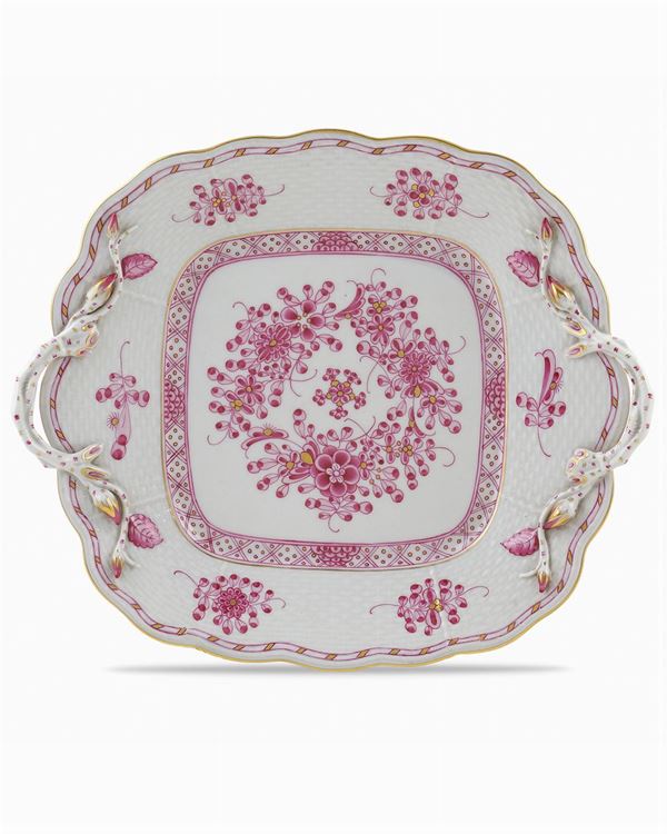 Herend, a centrepiece dish  (20th century)  - Auction MODERN AND CONTEMPORARY ART - Colasanti Casa d'Aste