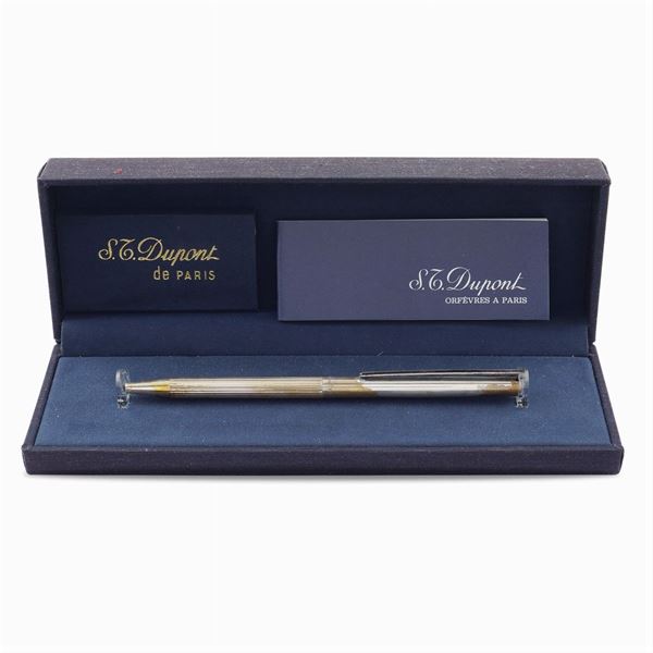 S.T. Dupont, a vintage silver ballpoint pen  - Auction MODERN AND CONTEMPORARY ART - Colasanti Casa d'Aste