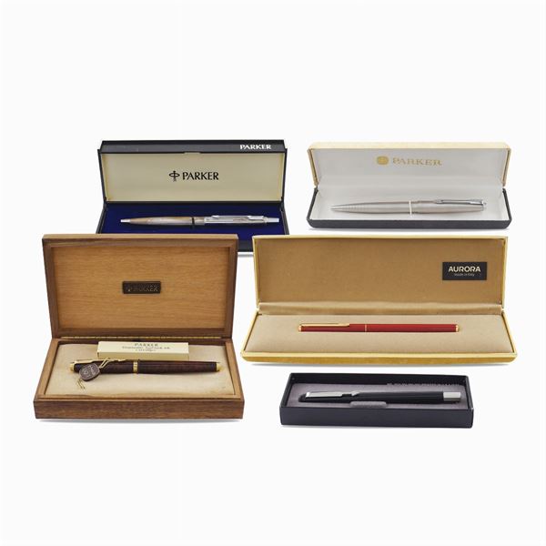 Five vintage pens  - Auction MODERN AND CONTEMPORARY ART - Colasanti Casa d'Aste