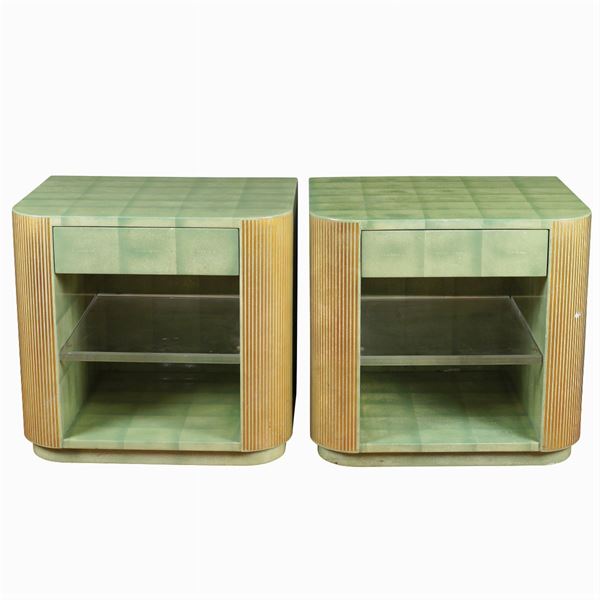 A pair of night tables  (France, antique manufacture)  - Auction MODERN AND CONTEMPORARY ART - Colasanti Casa d'Aste