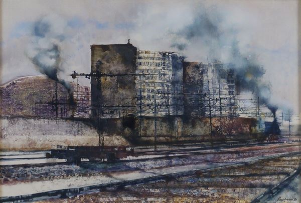 Renzo Vespignani  (Roma 1924 - 2001)  - Asta ARTE MODERNA E CONTEMPORANEA - Colasanti Casa d'Aste
