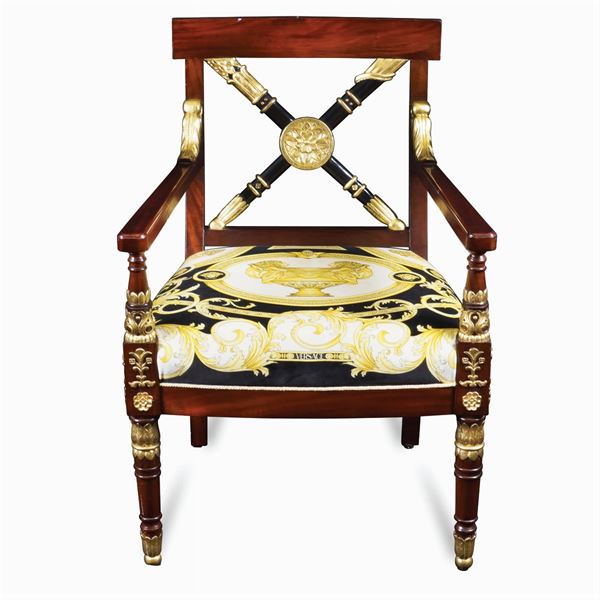 An Empire style armchair