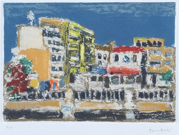 Orfeo Tamburi  (Jesi 1910 - Parigi 1994)  - Asta ARTE MODERNA E CONTEMPORANEA - Colasanti Casa d'Aste