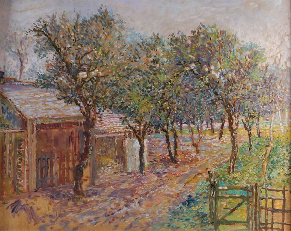 Italian painter  (20th century)  - Auction MODERN AND CONTEMPORARY ART - Colasanti Casa d'Aste