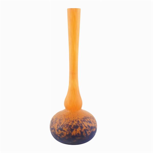 Vaso in pasta di vetro