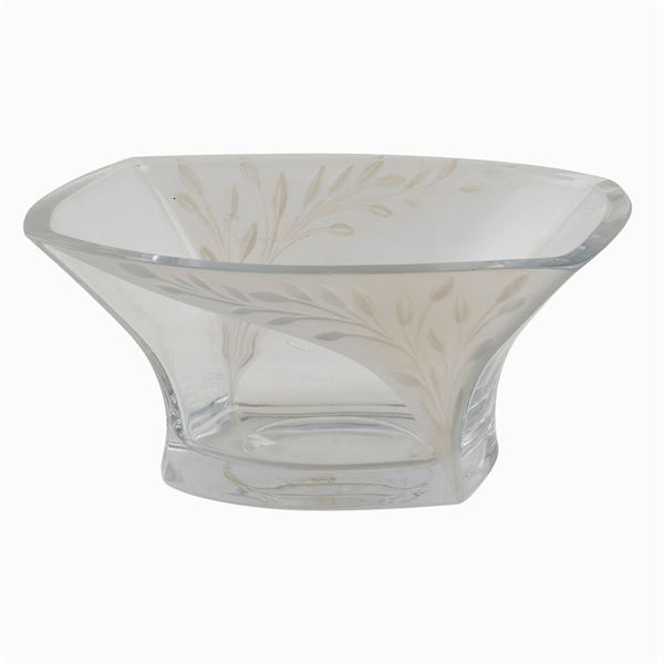 Lalique, centrotavola in cristallo