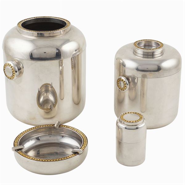 Cesa 1882, a silver plate vintage set  (1970s)  - Auction MODERN AND CONTEMPORARY ART - Colasanti Casa d'Aste