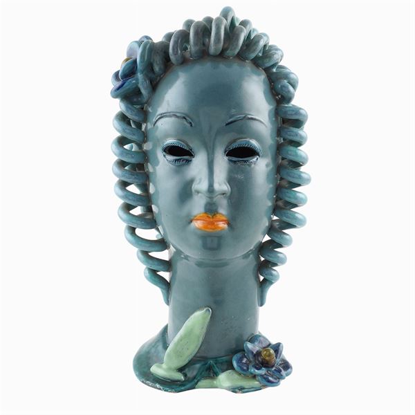 Fiamma Albisola, enameled ceramic sculpture