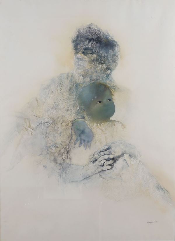 Renzo Vespignani : Renzo Vespignani  (Roma 1924-2001)  - Asta ARTE MODERNA E CONTEMPORANEA - Colasanti Casa d'Aste