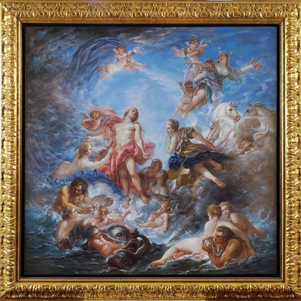 A 20th century artist  - Auction Online Timed Auction Paintings and Prints - I - Colasanti Casa d'Aste