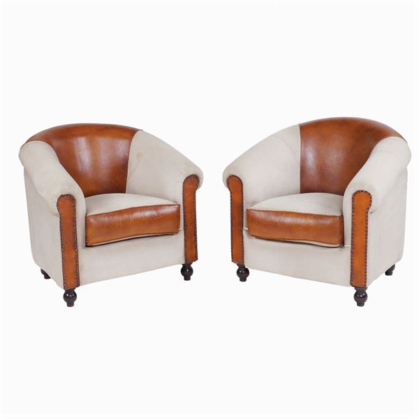 A pair of armchairs  (antique manufacture)  - Auction MODERN AND CONTEMPORARY ART - Colasanti Casa d'Aste