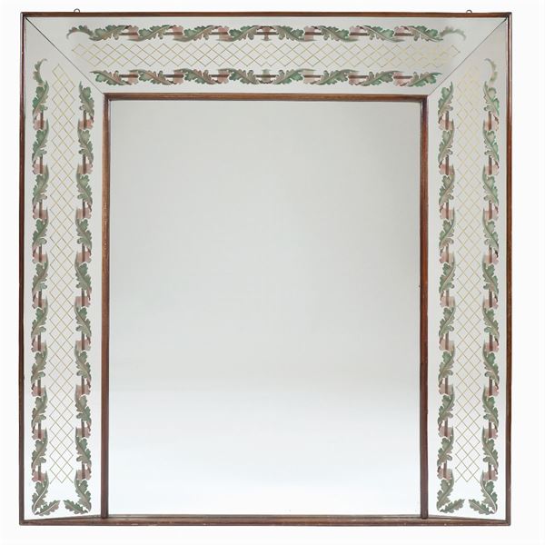 Grande specchiera elettrificata  (Italia, XX Sec.)  - Asta ARTE MODERNA E CONTEMPORANEA - Colasanti Casa d'Aste