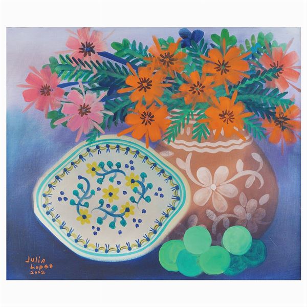 Julia Lopez  (Mexico, 1936)  - Auction MODERN AND CONTEMPORARY ART - Colasanti Casa d'Aste