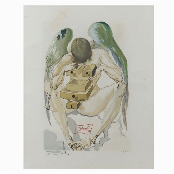 Salvador Dalì  (Figueras 1904 - 1989)  - Asta ARTE MODERNA E CONTEMPORANEA - Colasanti Casa d'Aste