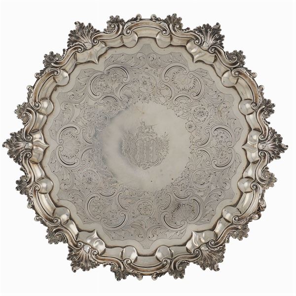 Salver in argento