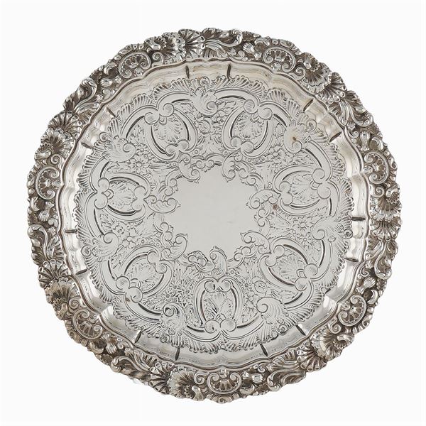 Salver in argento