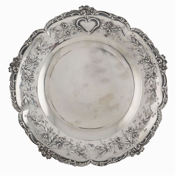 Piatto in argento