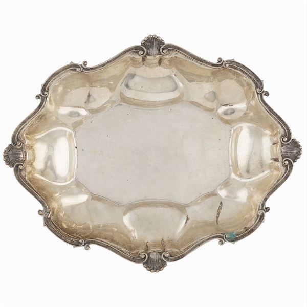 An Italian silver centerpiece