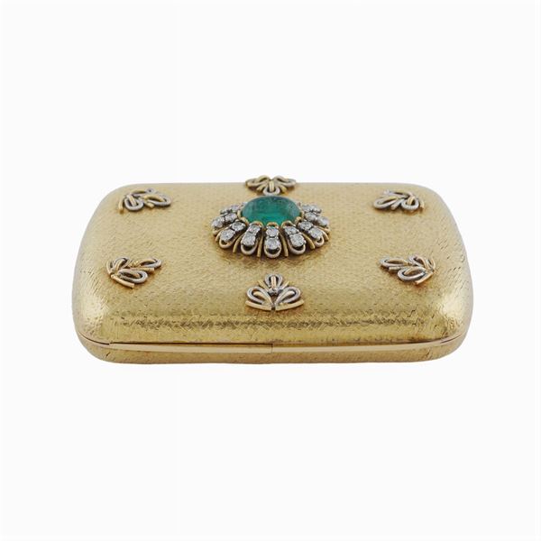 Van Cleef & Arpels, trousse in oro giallo 18kt