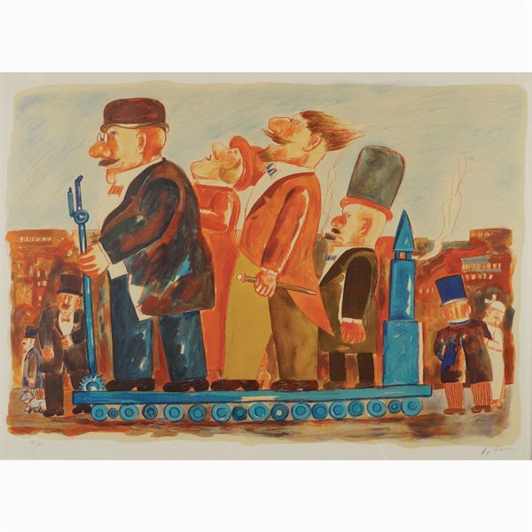 Franz Borghese : Franz Borghese  (Rome 1941 - 2005)  - Auction Design - modern and contemporary art - Colasanti Casa d'Aste