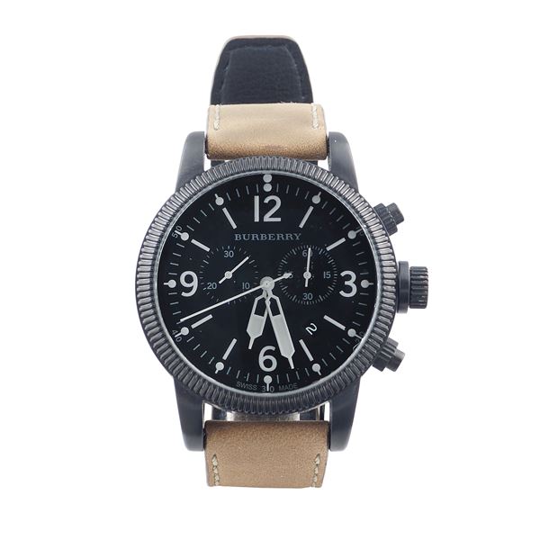 Burberry, chronograph wrist watch