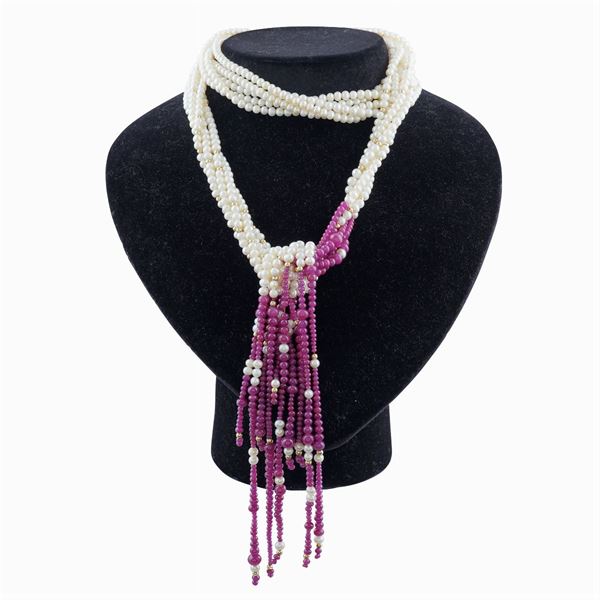 Collana a sciarpa