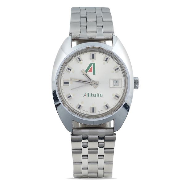 Orologio da polso vintage per "Alitalia"