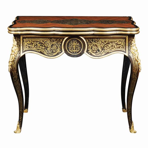 Boulle style play table