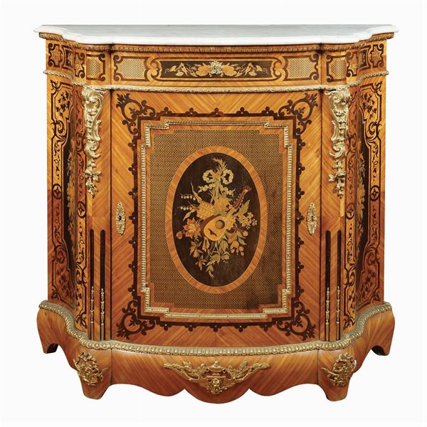 A bois de rose sideboard  (France, late 19th century)  - Auction Fine Art from Villa Astor and other private collections - Colasanti Casa d'Aste