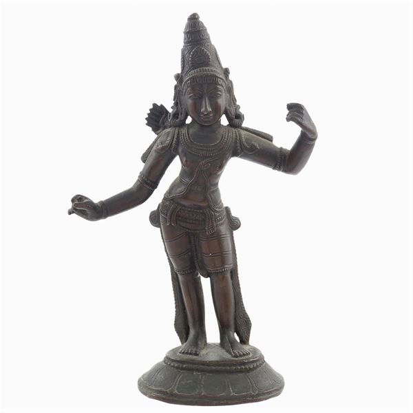 Ancient bronze sculpture