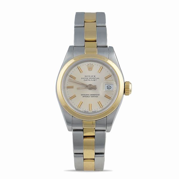 Rolex Lady Datejust, gold and steel watch