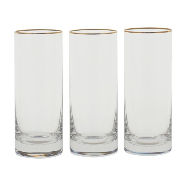 Baccarat, eight crystal glasses