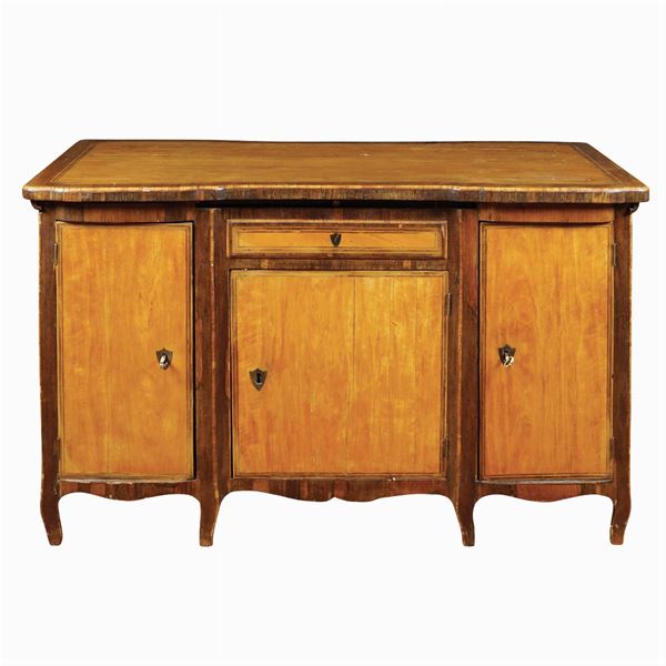 Maple and palisander wood bureau